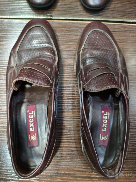 Туфли кожаные exel shoes
