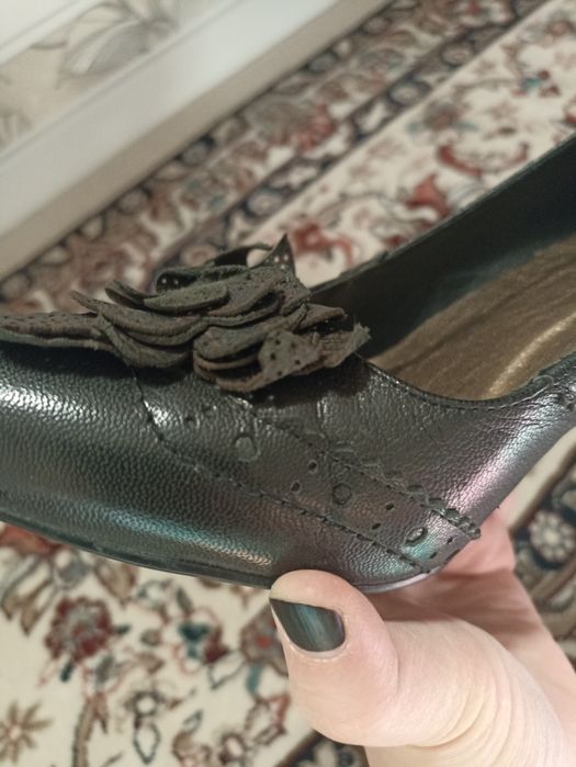 Туфли  б/у кожанные недорого
