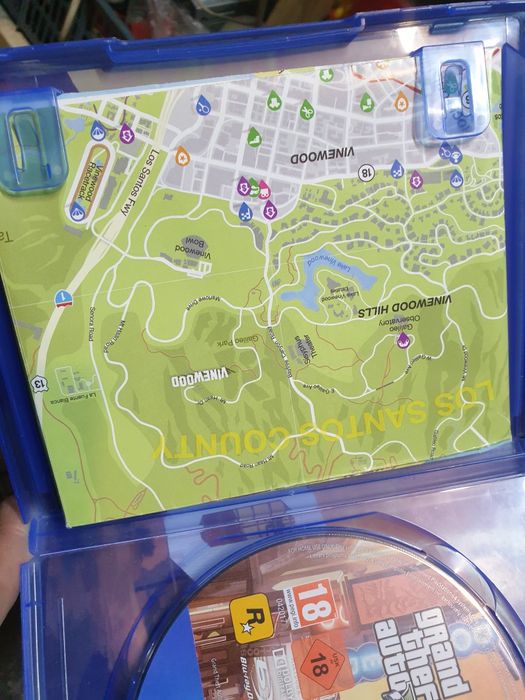 Диск на Ps 4 Gta 5