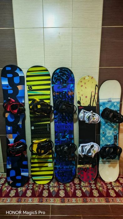 Placa snowboard copii și adulți -boots burton