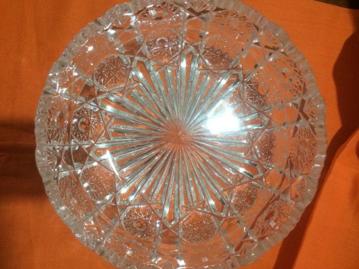 Хрустальная ваза