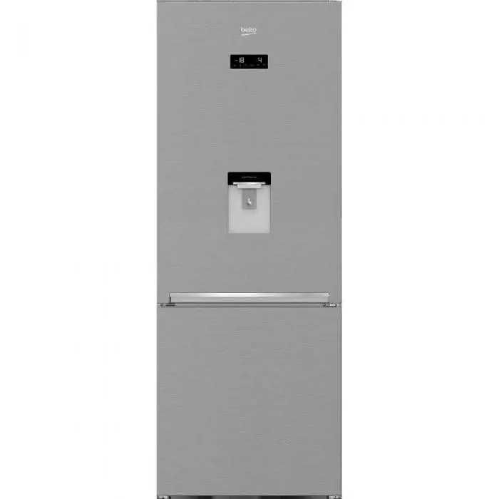 Нов инверторен хладилник 70 см Beko RCNE560E40DZXBN, 497 л