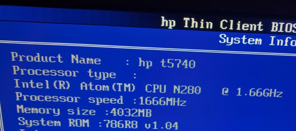 Hp Thin Client minipc