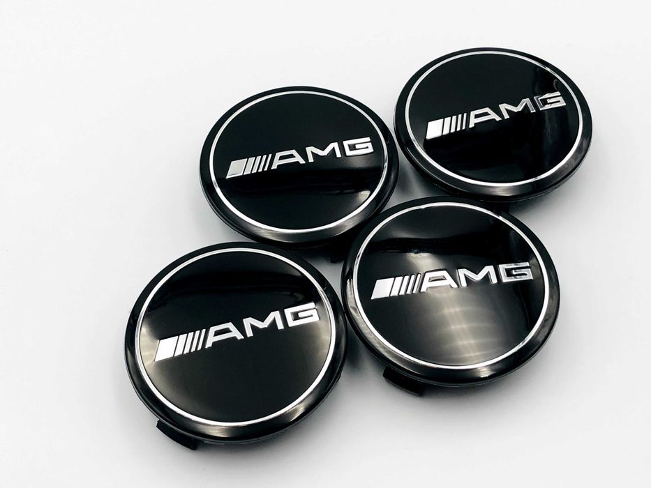Capace Janta Compatibile Mercedes AMG 72 mm negru