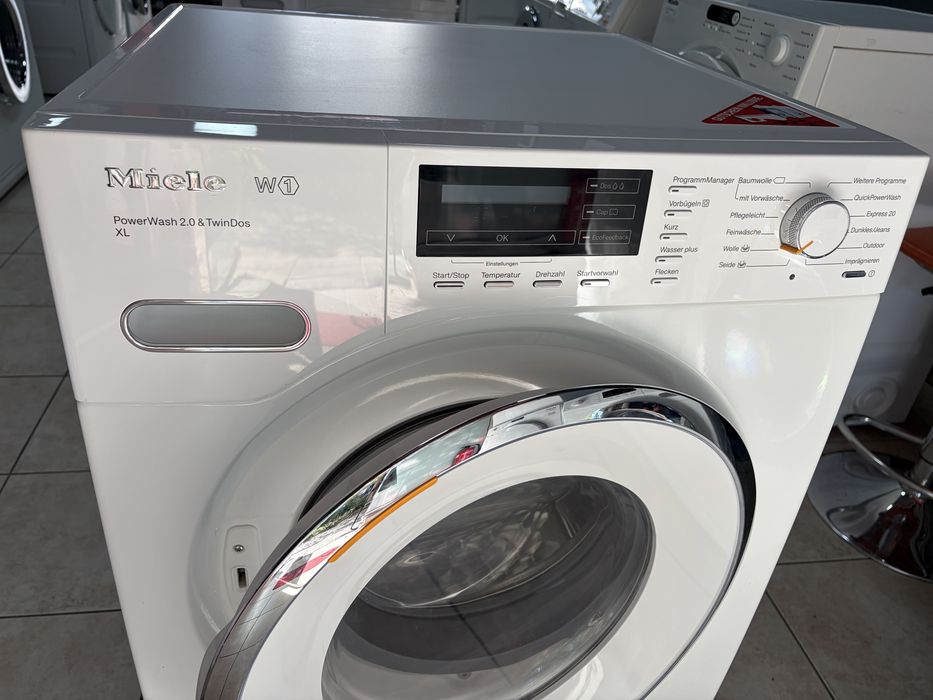 Miele WMH122/ TwinDos /PowerWash/ 9 kg . Пералня произведена в Германия. Втора употреба./24 мес гаранция