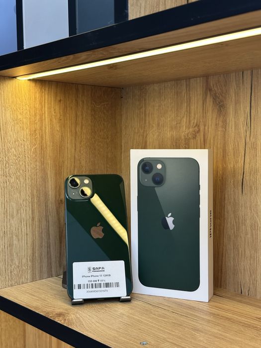 айфон 13  зеленый 88%