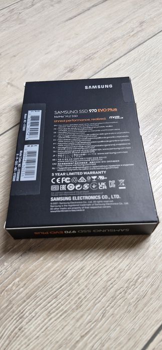 SSD Samsung 970EVO Plus 500GB