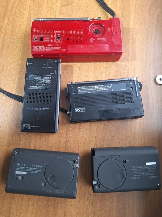 Radio sony, toshiba,sanyo