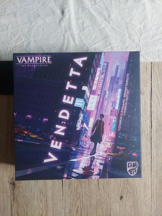 Настолна игра Vampire The Masquerade: Vendetta