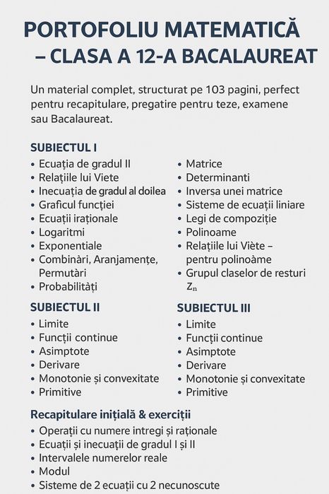 Materiale matematica