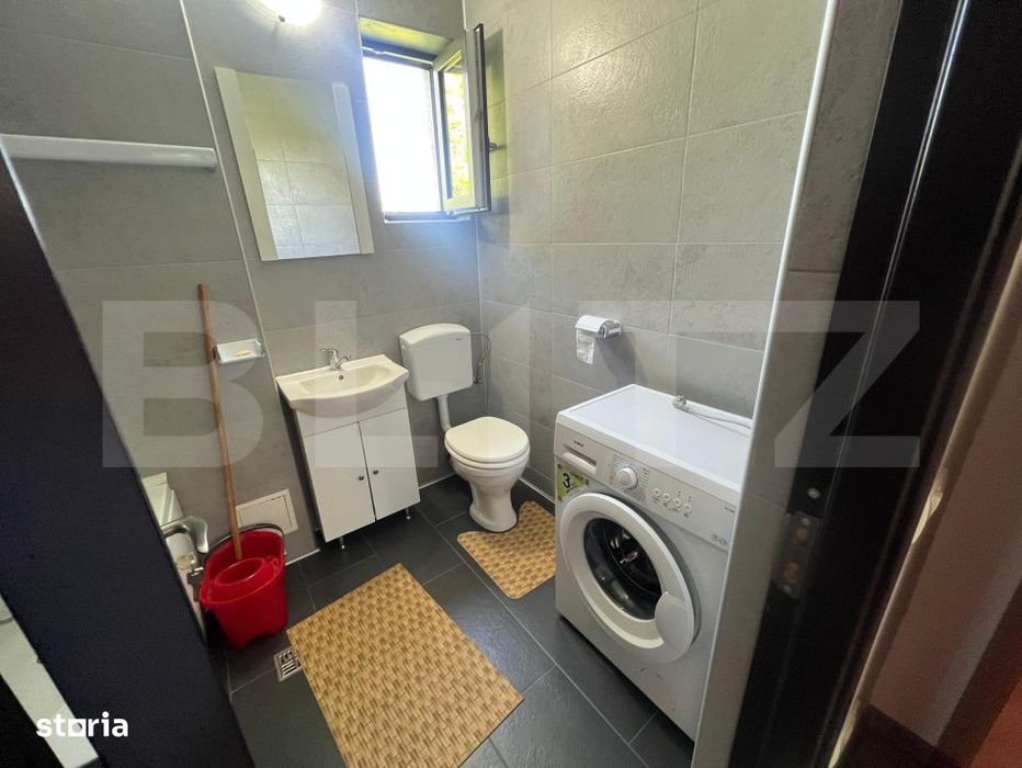 Apartament de inchiriat, cu 2 camere decomandat, 48 mp in zona Comuna