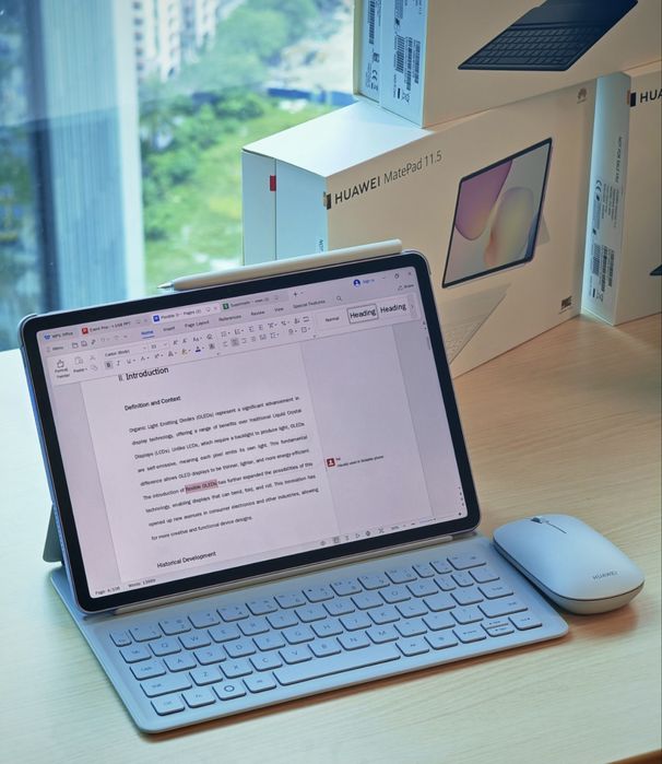 Huawei MatePad 11.5 — новый, PaperMatte экран, полный комплект
