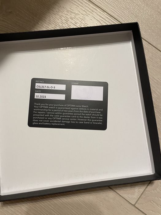 Optima - Ceas elvețian de damă cu diamante - OSL317-SL-D-3