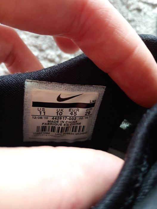 Бутонки Nike 45 номер.