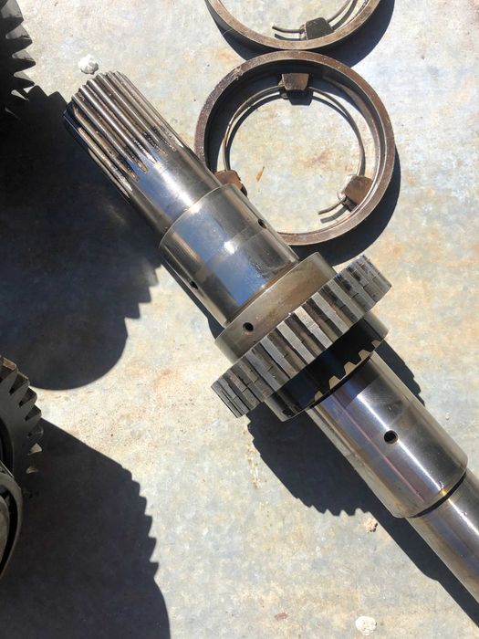 Г класа, G class  части за раздатка и заден диференциал.