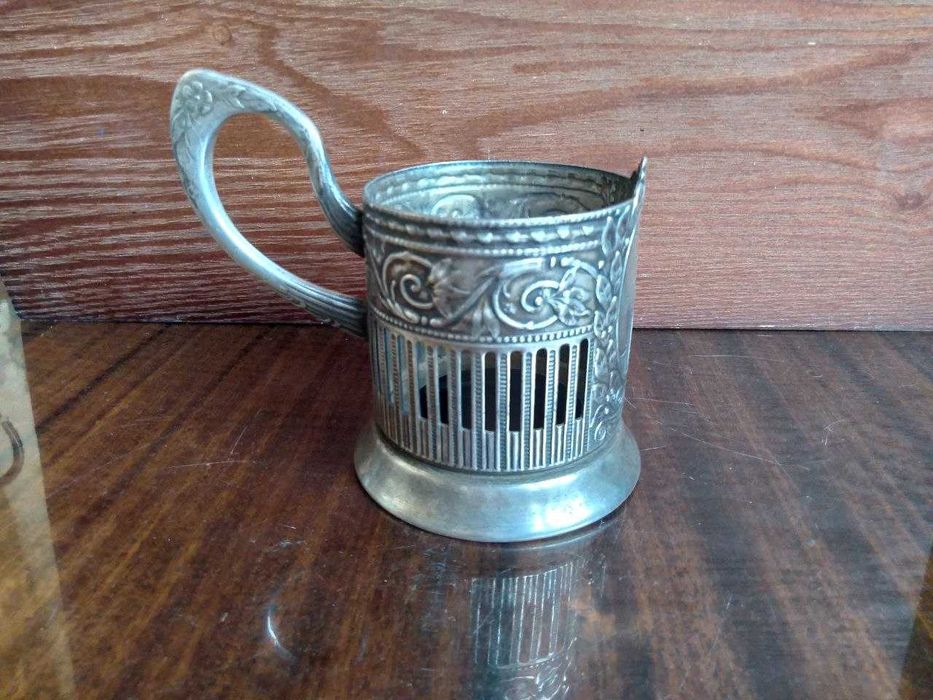 Старинный подстаканник МГУ