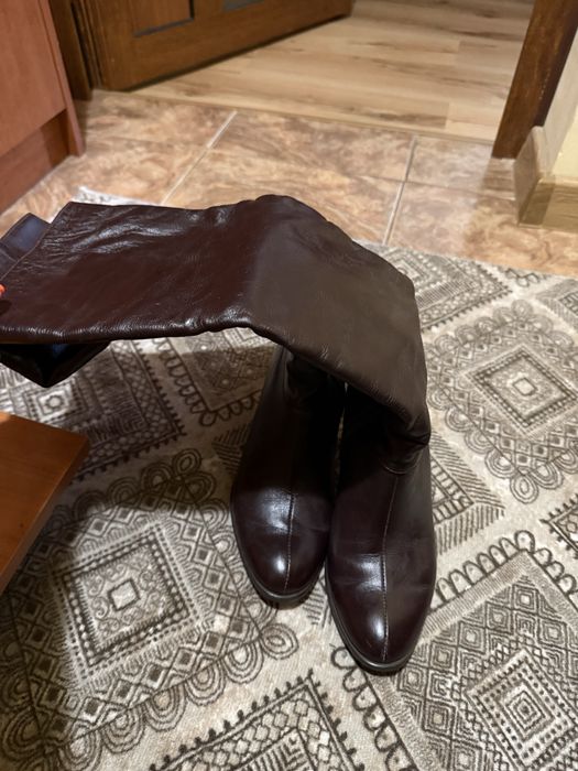 Дамски ботуши кожени