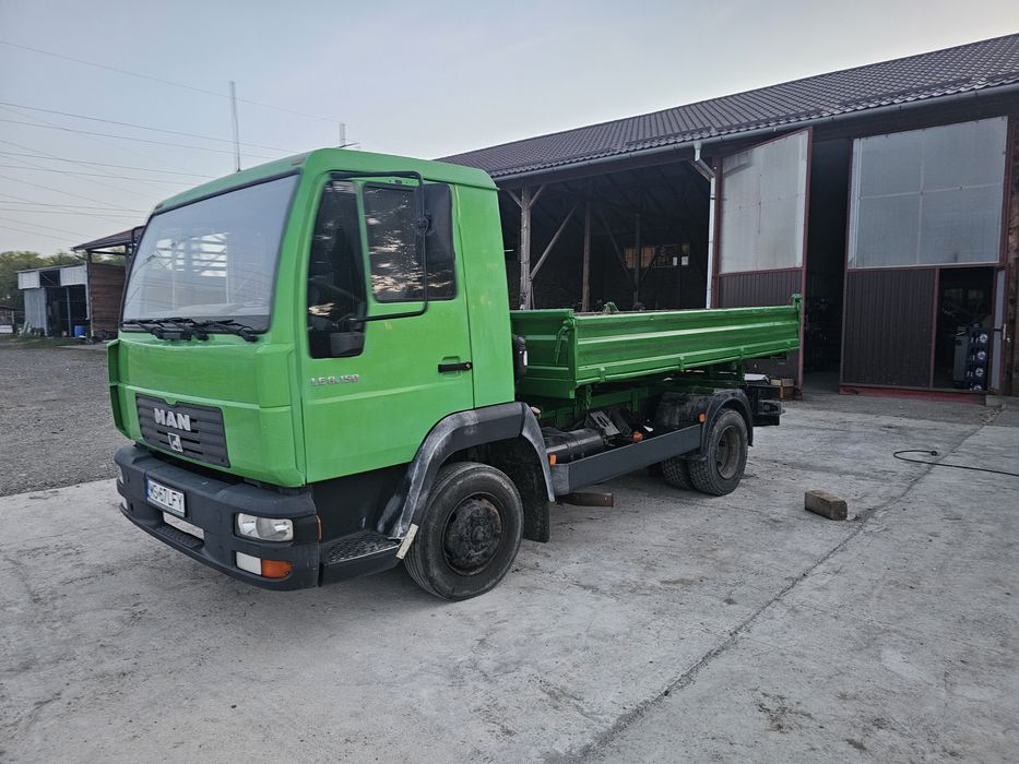 MAN 7.5 ton Basculabil 3 parti