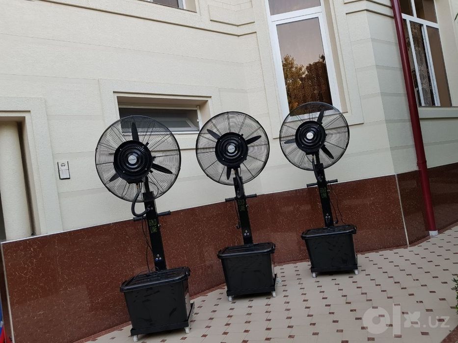 Stul Naves Shirma Prakatga beramiz Ventilyator suvli Kandisaner prokat