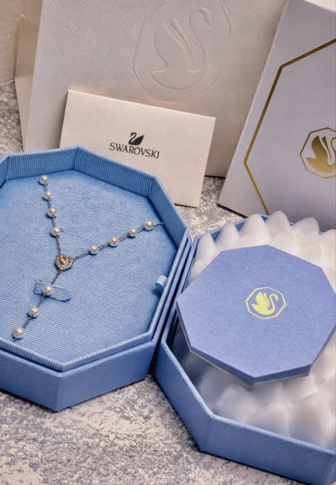 Colier Swarovski cu perle