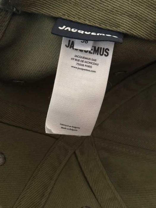 Jacquemus sapca palarie cap hat barbati femei
