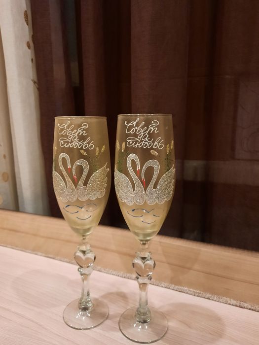 Фужеры для свадьбы