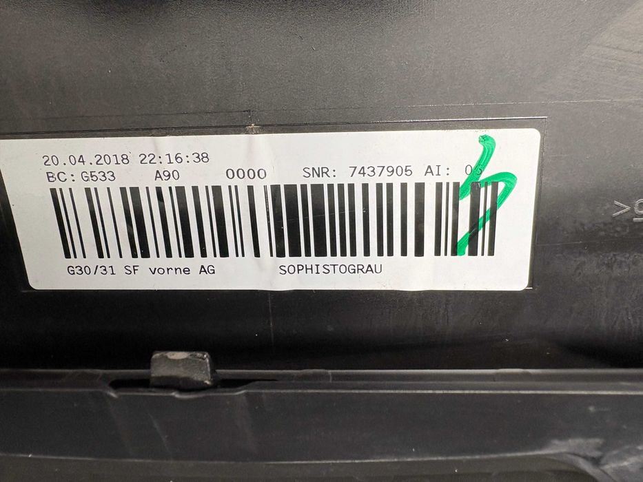Предна броня БМВ 5 Г30 Г31 BMW 5 G30 G31