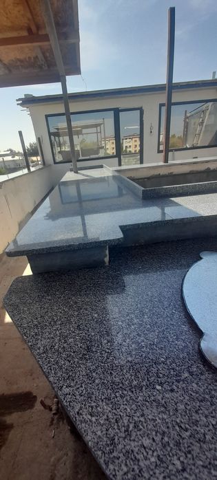 Столешницы, из гранита и мрамора  барные стойки