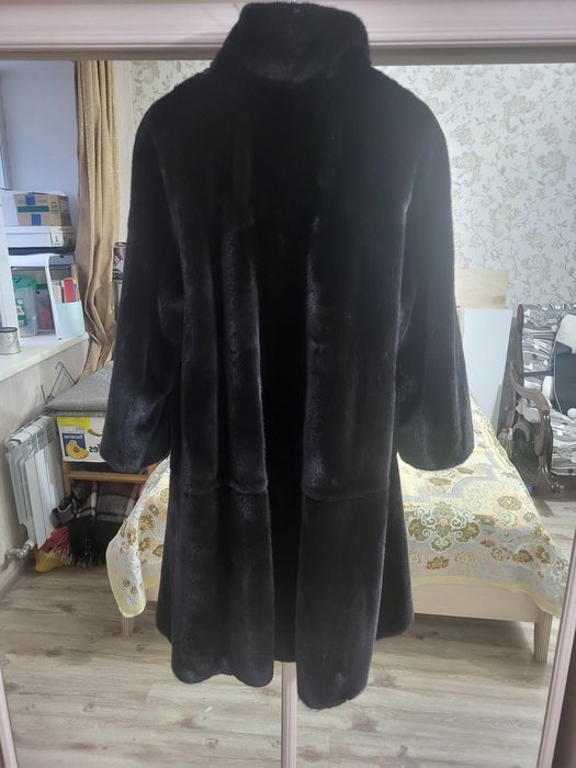 Шуба норк б/у клёш