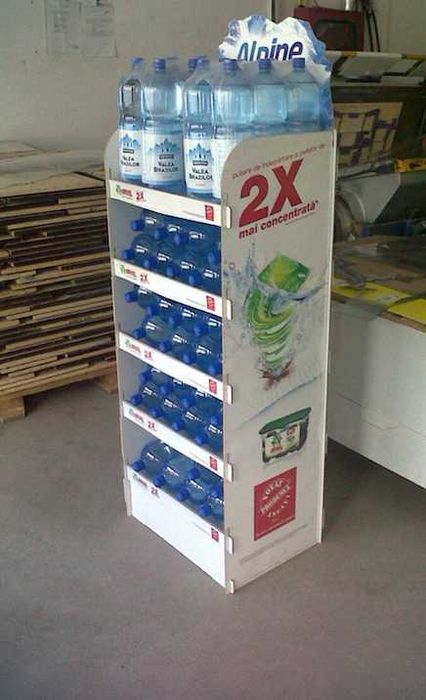 Raft stander etajera - asamblare ca lego