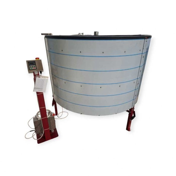 CENTRIFUGĂ inox sectoare radiale pentru extras miere si ceara 2in1