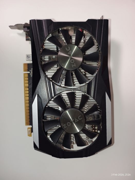 Placă Video ZOTAC GeForce GTX 1050 Ti OC Edition 4GB GDDR5