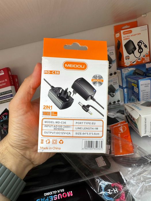 Блок питания! 12V 15v 9v 5v 1A - Доставка БОР!