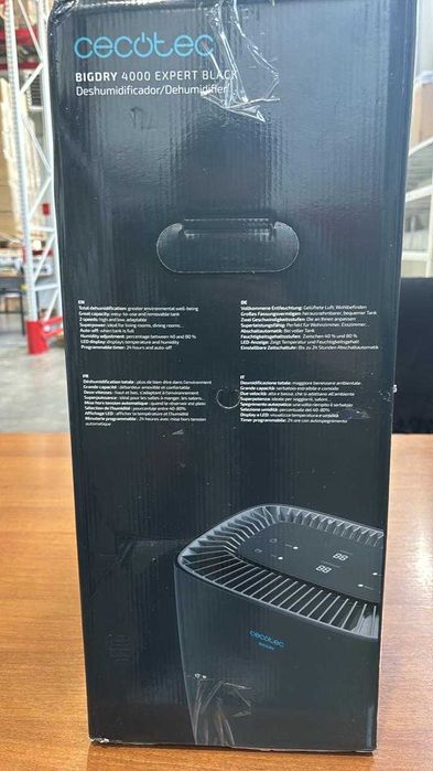 Осушитель воздуха Cecotec BigDry 4000 Expert черный