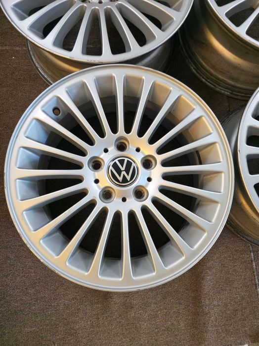 4 Jante Aliaj 5x120 17'' OE VW Transporter T5 T6 T6.1 - Multivan Caravelle - Amarok 7J ET 47 !