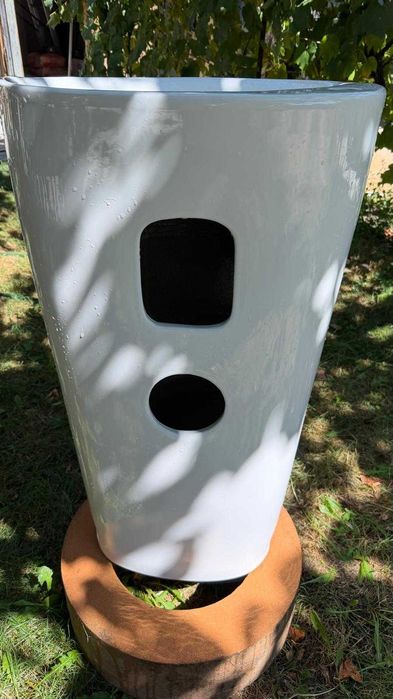Lavoar freestanding / stativ DALET Ovale, ceramică albă