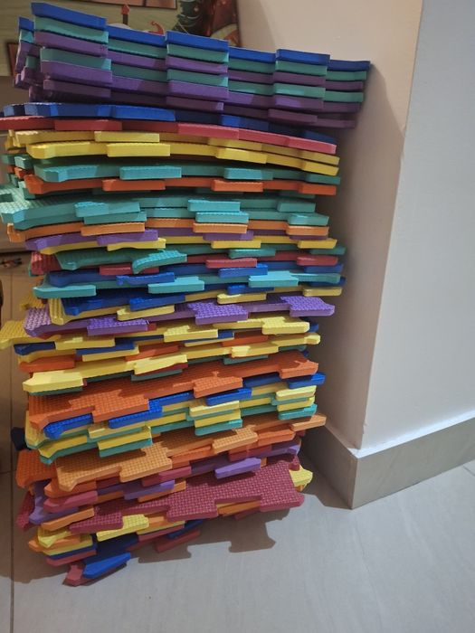 Covoras puzzle spumă