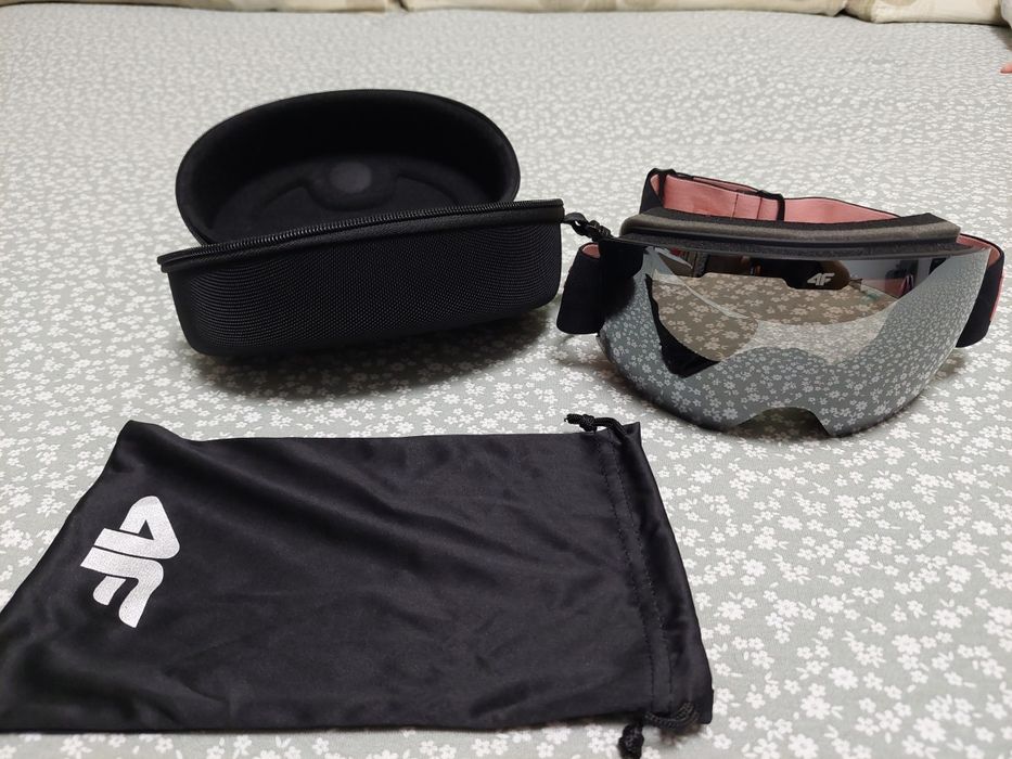 Casca + ochelari ski dama