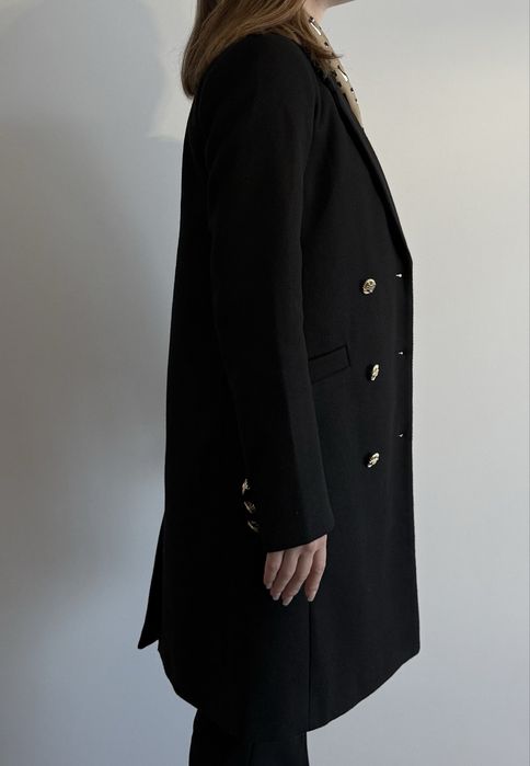 Palton negru, XS