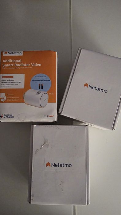 Capete termostatice calorifer Netatmo smart - mai multe bucati