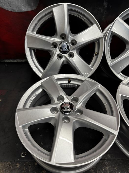 НОВИ ! Алуминиеви джанти за Шкода (Skoda), 16 цола, 5х112, VW Group