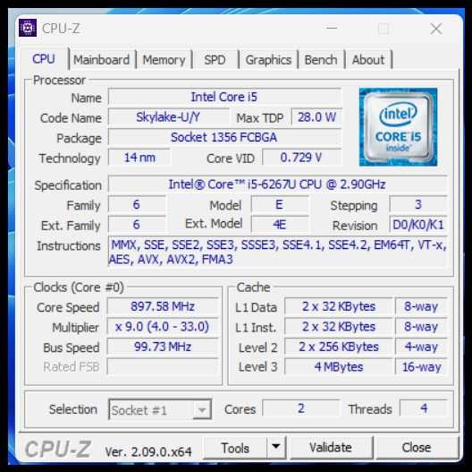 Лаптоп Acer Aspire 15.6 FHD Intel Core i5-6267U 16gb Intel® Iris 550