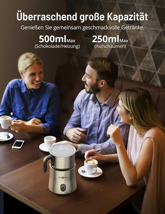 Paris Rhône Електрически индукционен пенообразувател за мляко