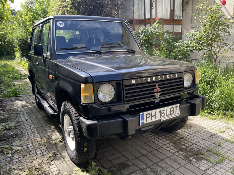 Mitsubishi Pajero 1986 atestat vehicul istoric retro