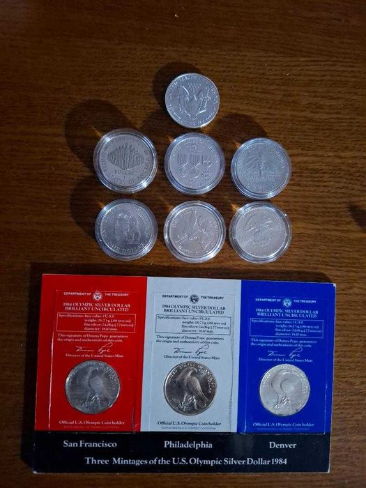 monede argint noi pentru cadou botez