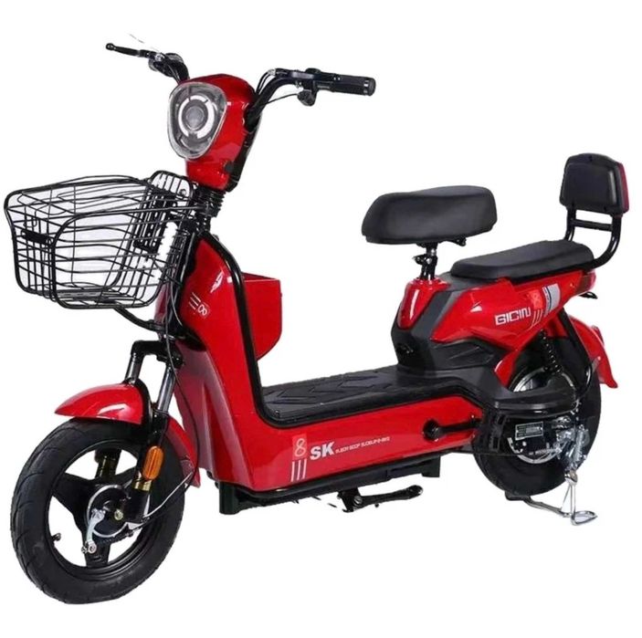 Електрически скутер с педали, Мотопед, 500W 48V 12Ah, Electric Moped