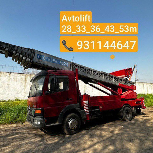 Avtolift,Mobilniy lift Avtovishka,Avtopadyomnik