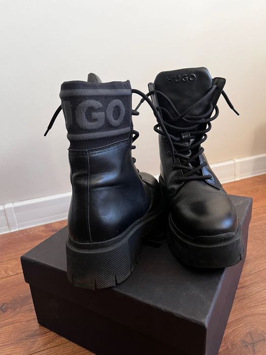 Кожени боти HUGO