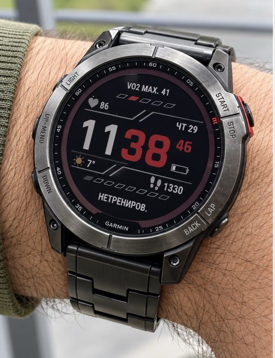 Garmin Fenix 7X Solar — 51 мм