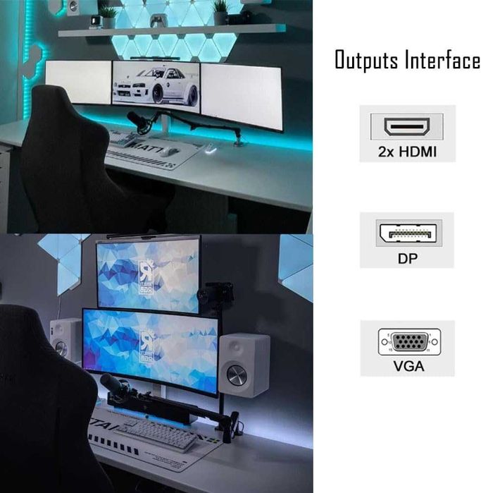 SAPLOS Placă Video GT 730 4GB DDR3 HDMI DisplayPort VGA Low Profile